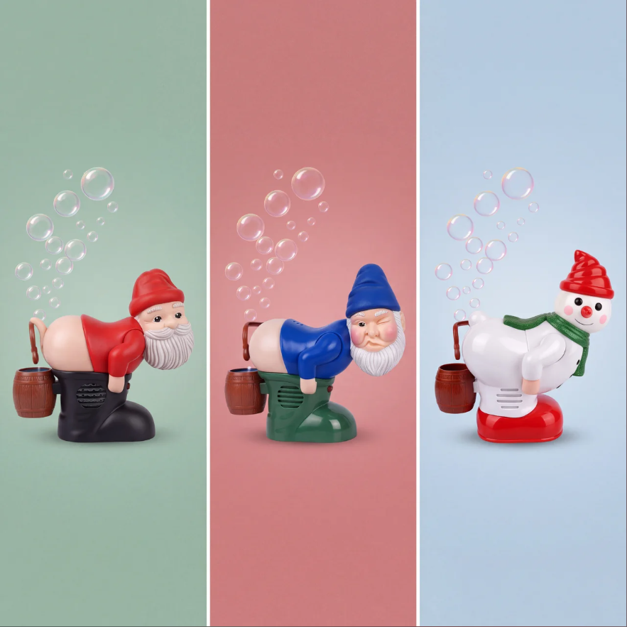 Merry Farting Bubble Machine